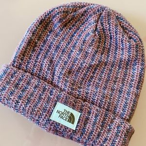 The North Face fleece-lined beanie